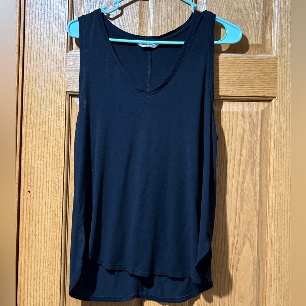 Double Zero Black Tank Top